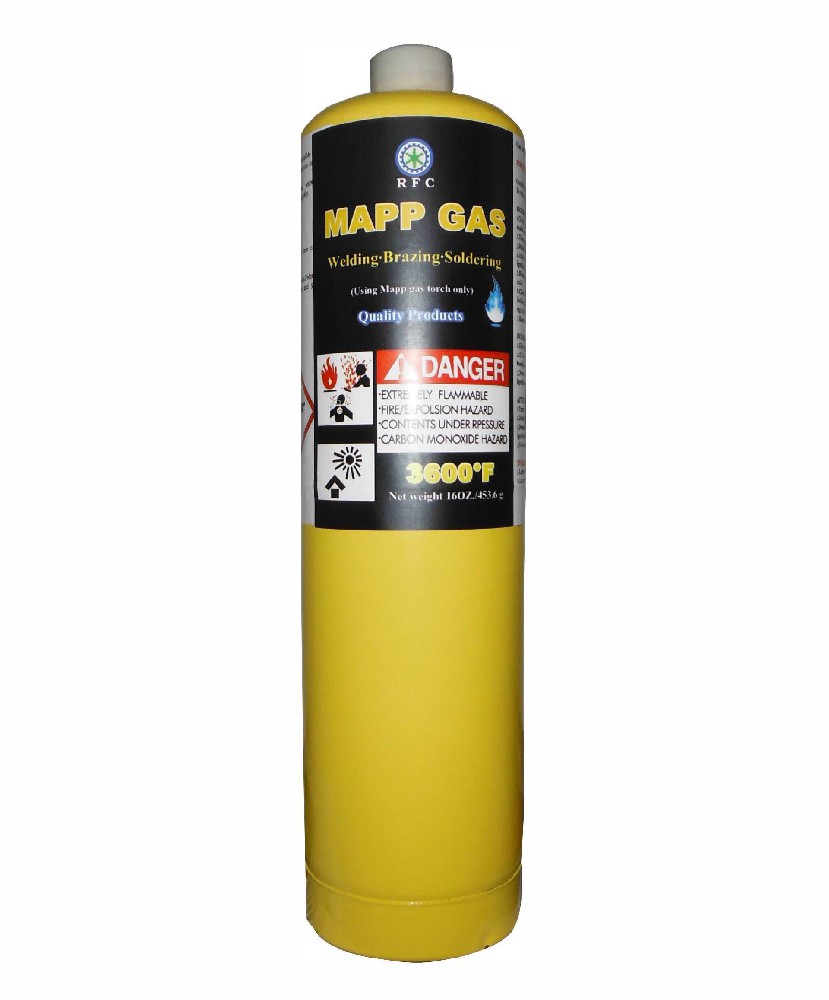 Mapp gas,曼普气(16oz) 瓶装